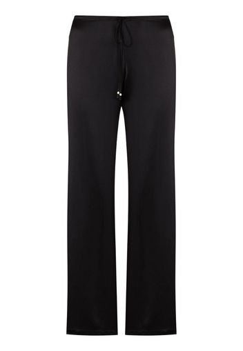 Petite Macramé Silk Pyjama Trousers