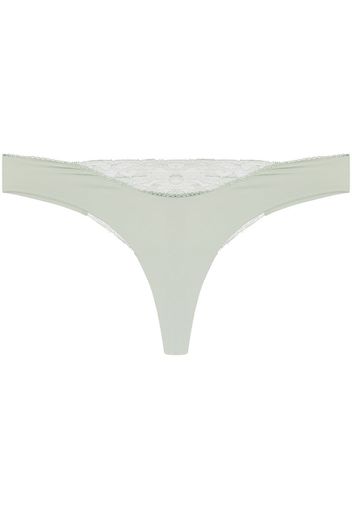 lace panel thong