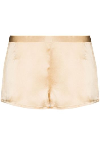 silk sleep shorts