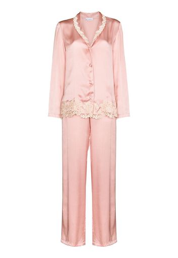 La Perla LA PERLA MAISON LONG PAJAMAS - Rosa