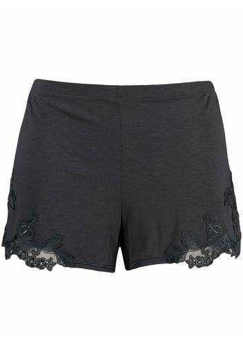 La Perla Shorts con ricamo - Grigio