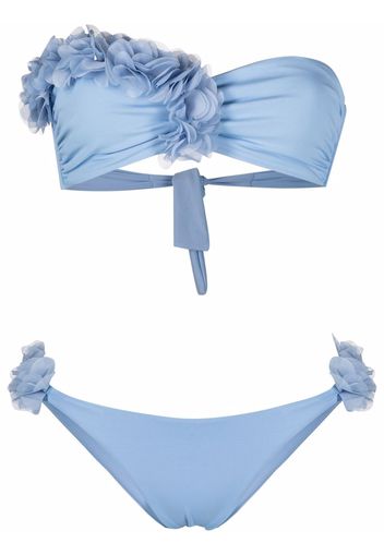 La Reveche Bikini monospalla - Blu