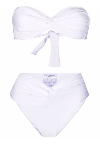 La Reveche Bikini monospalla - Bianco