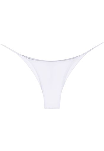 La Reveche Slip bikini con lacci - Bianco