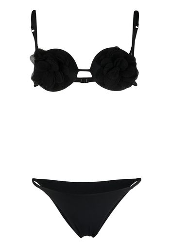 La Reveche Amal two-piece bikini set - Nero