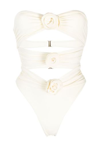 La Reveche Vesna stretch swimsuit - Toni neutri