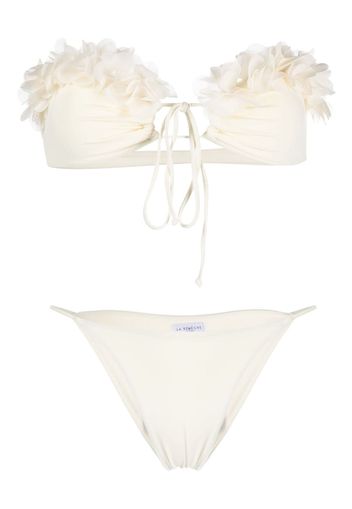 La Reveche Halima stretch bikini set - Toni neutri