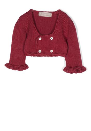 La Stupenderia double-breasted cardigan - Rosa