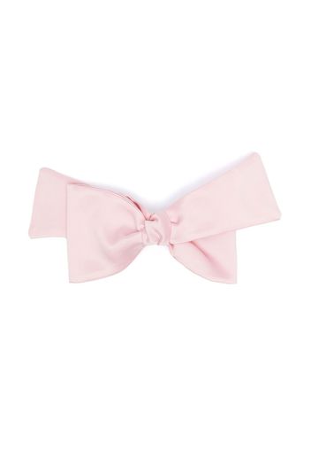 La Stupenderia bow-detail hair clip - Rosa