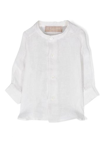 La Stupenderia long-sleeve linen shirt - Toni neutri