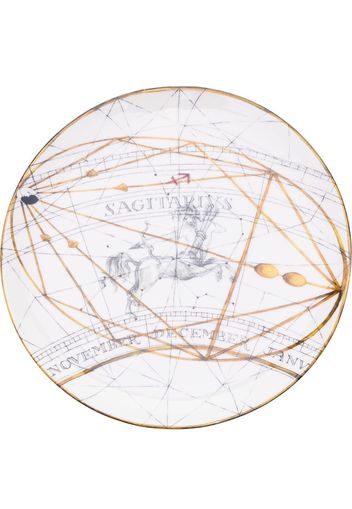 Laboratorio Paravicini Zodiac Sagitarius 20cm dinner plate - Toni neutri