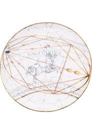 Laboratorio Paravicini Zodiac Sagitarius 20cm dinner plate - Toni neutri