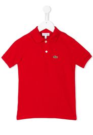 Polo con logo ricamato