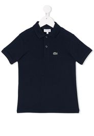 Polo con logo ricamato