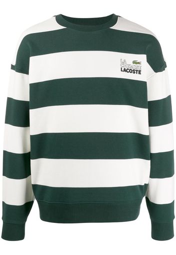 block stripe sweatshirt