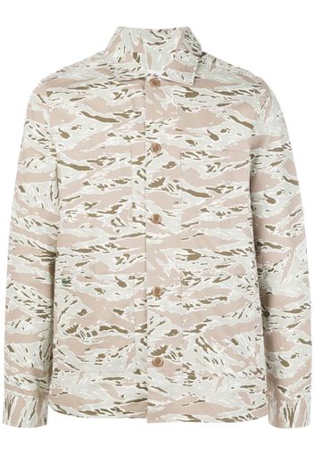 camouflage print shirt