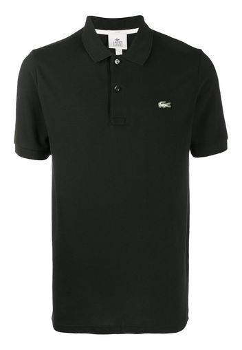 embroidered logo polo shirt