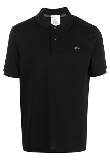 Lacoste Live Polo con applicazione - Nero