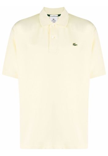 Lacoste Live embroidered-logo polo shirt - Giallo