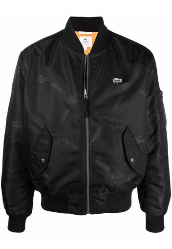 Lacoste Live Bomber reversibile - Nero