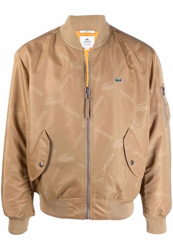 Lacoste Live Bomber reversibile - Toni neutri