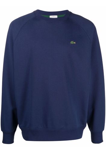 Lacoste Live Live Loose cotton sweatshirt - Blu