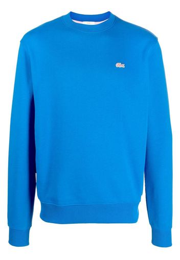 Lacoste Live embroidered-logo sweatshirt - Blu