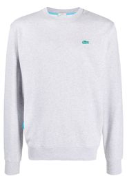 Lacoste Live embroidered-logo sweatshirt - Grigio