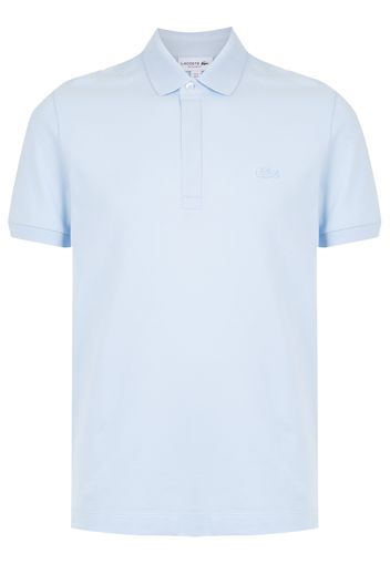 Lacoste Polo con applicazione - Blu