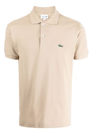 Lacoste Polo con applicazione - Marrone