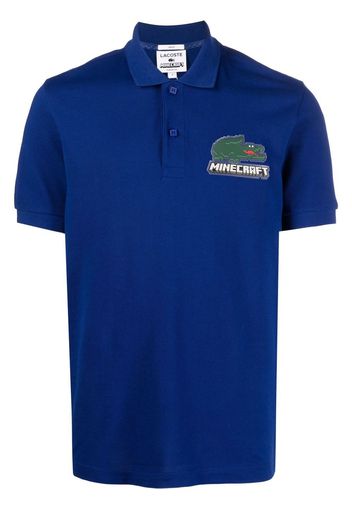 Lacoste Polo Minecraft a maniche corte - Blu