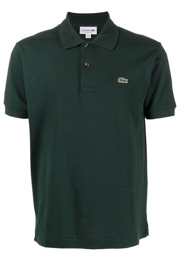 Lacoste chest logo-patch polo shirt - Verde