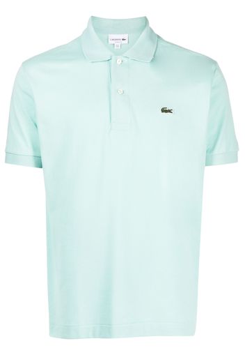 Lacoste embroidered-logo short-sleeve polo shirt - Verde