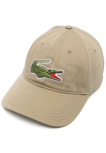 Lacoste logo-embroidered baseball cap - Toni neutri