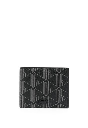 Lacoste The Blend Monogram wallet - Nero