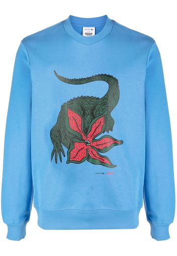 Lacoste x Netflix Stranger Things sweatshirt - Blu