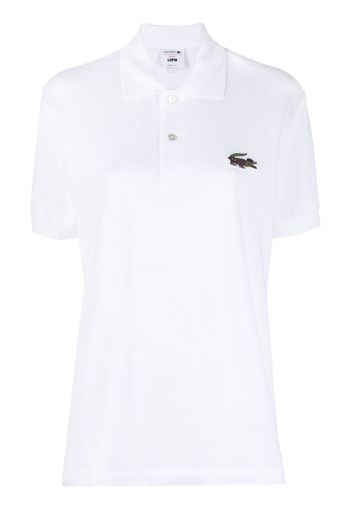 Lacoste logo patch polo shirt - Bianco