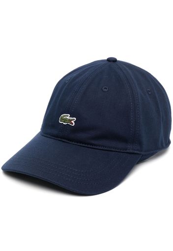 Lacoste logo-patch curved-peak cap - Blu