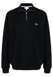 Lacoste Felpa con ricamo - Nero