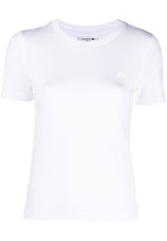 Lacoste logo-patch T-shirt - Bianco