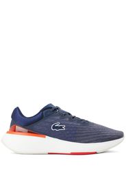 Lacoste logo-embroidered sneakers - Blu