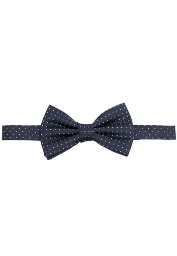 Lady Anne polka-dot silk bow tie - Blu