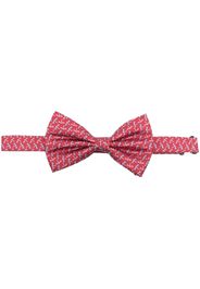 Lady Anne dragon-fly silk bow tie - Rosso