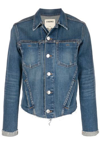 L'Agence Giacca denim Janelle - Blu