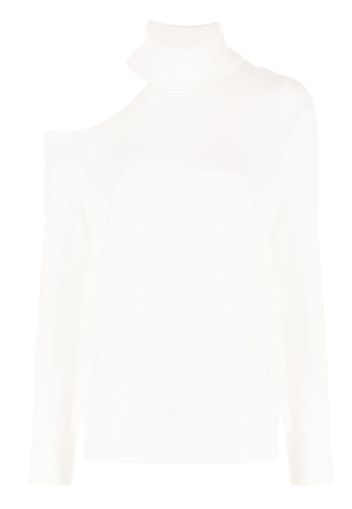 L'Agence Easton cutout jumper - Bianco