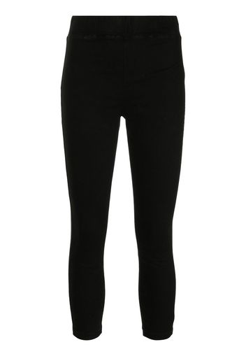 L'Agence high-waist cropped trousers - Nero