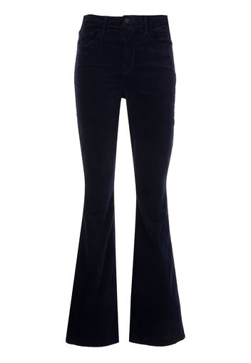 L'Agence Marty high-rise flared jeans - Blu