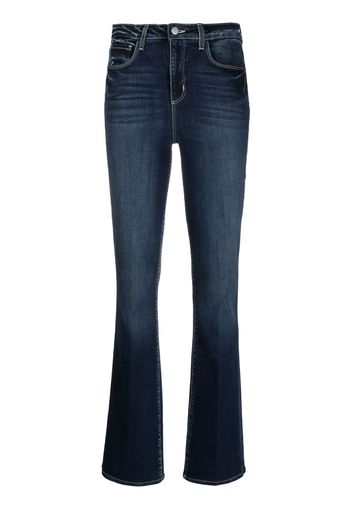 L'Agence Selma high-rise bootcut jeans - Blu