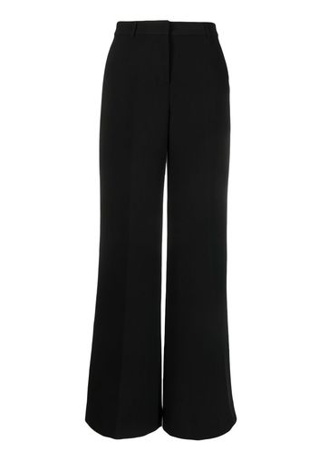 L'Agence high-waisted wide-leg trousers - Nero