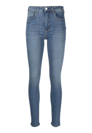 L'Agence high-rise skinny jeans - Blu